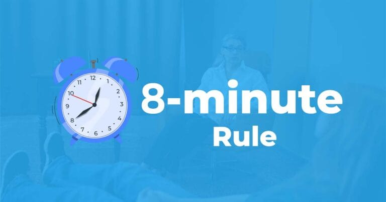 8 minute rule therapy